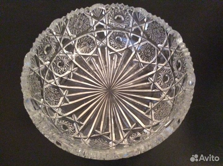 Ваза хрустальная СССР