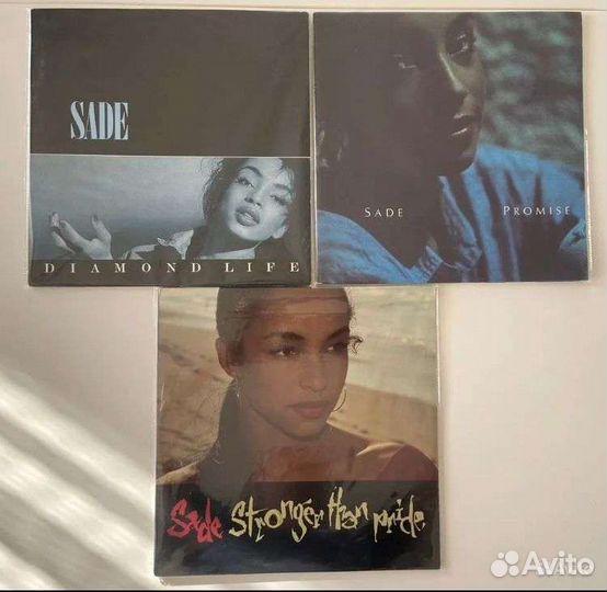 Sade оригинальные виниловые пластинки