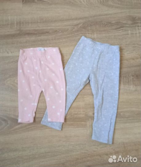 Вещи пакетом для девочки 62-68, 74-80