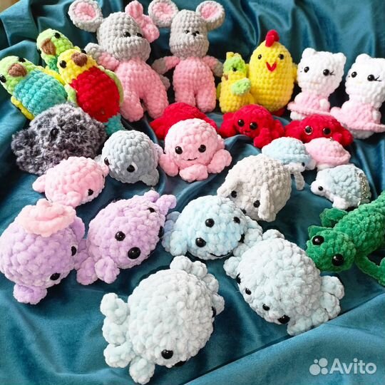 Плюшевые игрушки ручной работы