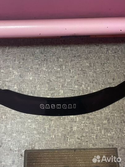 Дефлектор капота nissan qashqai 2011- кроссовер