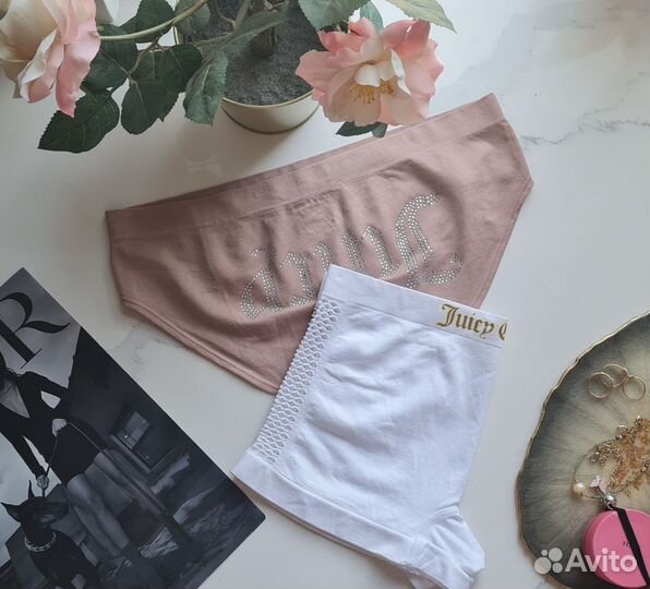 Трусы слипы/шорты L-XL Juicy Couture