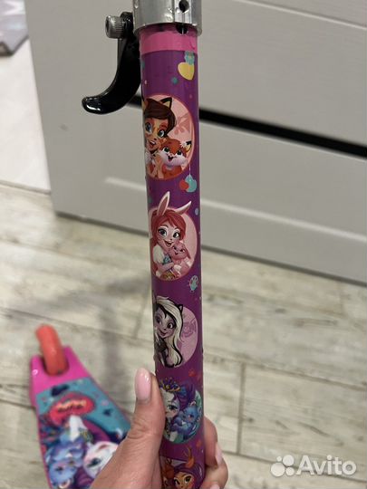 Самокат детский трехколесный