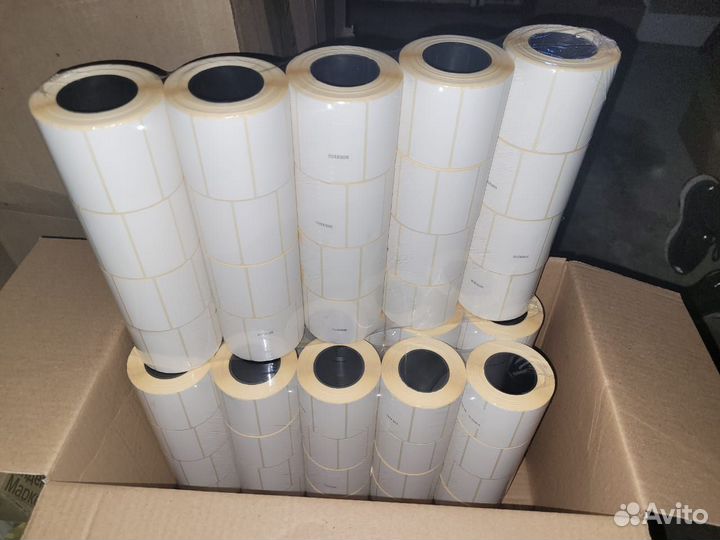 Термо этикетка 58х30\900