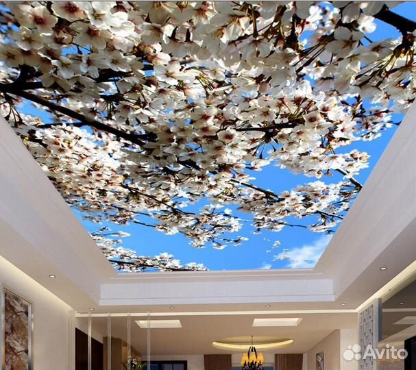 Натяжные потолки с гарантией