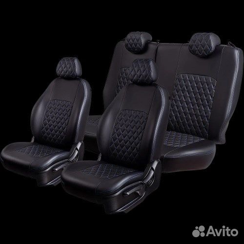 Чехлы на сиденье Renault Duster-2 с 11.2020г. HM