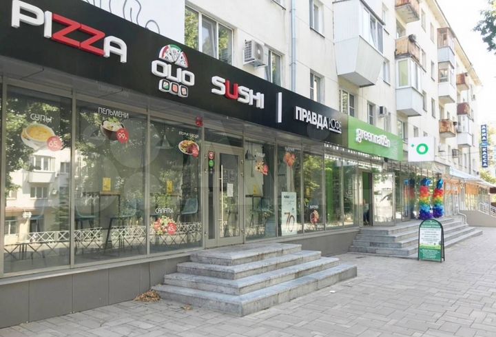 Аренда помещения с витринами