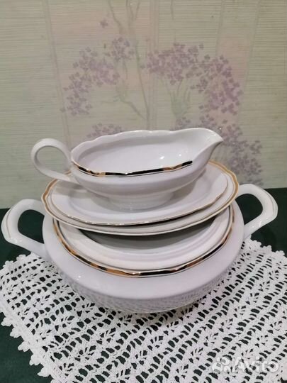 Супница, соусник и блюдо Польша