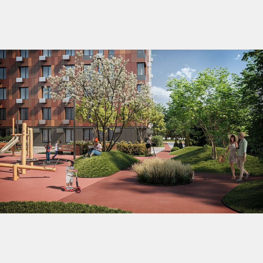 1-к. апартаменты, 41,7 м², 8/9 эт.