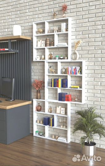 Полка стеллаж перегородка новая