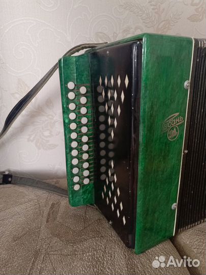 Гармонь Кубань бу