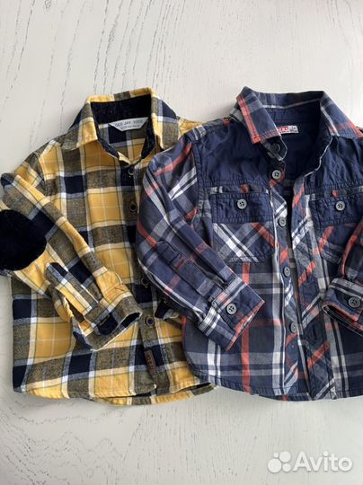 Рубашки 80-86 размер