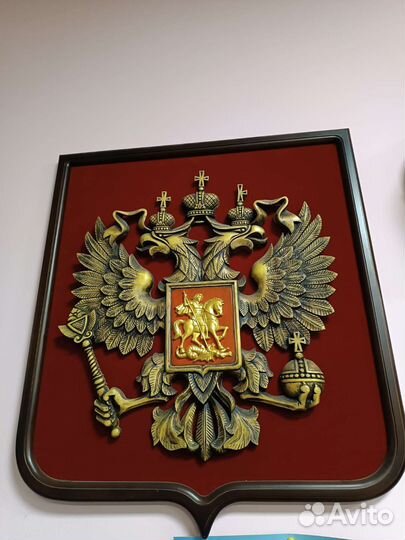 Герб Москвы кабинетный