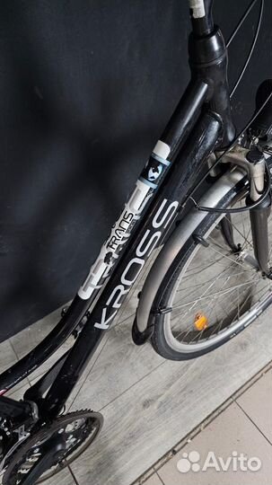 Женский велосипед 28 гибрид Kross Trans