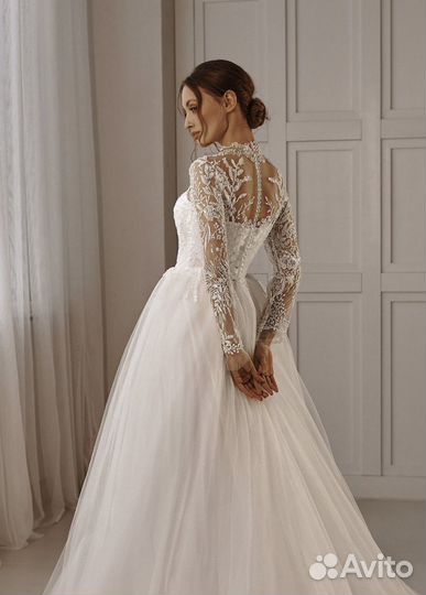 Свадебное платье размер 52-54