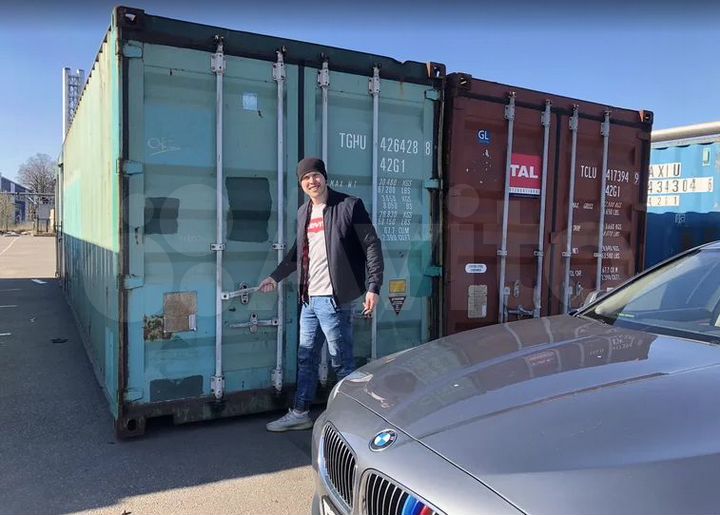 Склад контейнер для хранения вещей, 16 м²