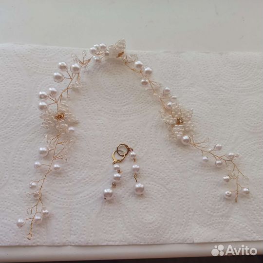 Украшение для волос на свадьбу