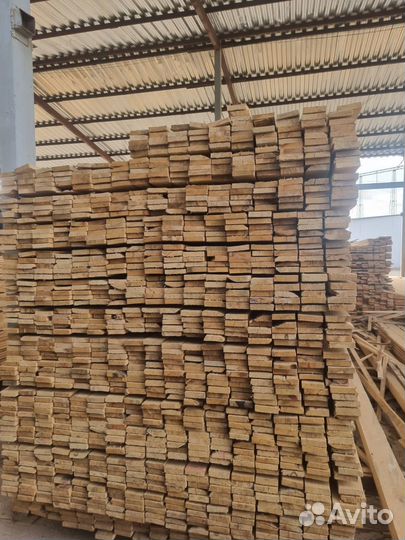 Обрезная доска 40х200х6000 сосна от производителя