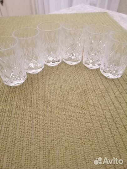 Хрустальные стопки Дятьковский завод