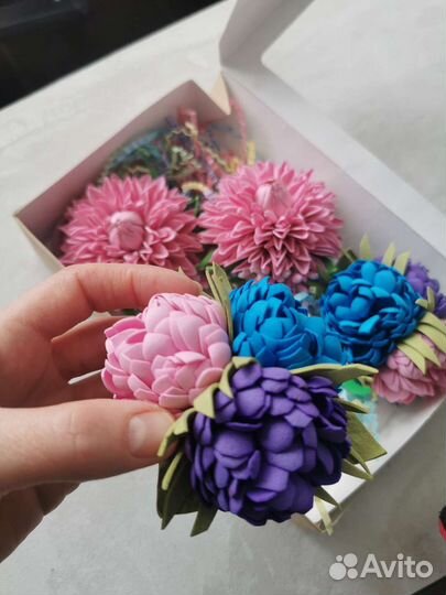 Резинки для волос ручной работы для девочки