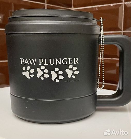 Лапомойка PAW plunger чёрная 16