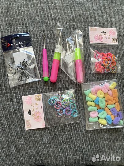 Канеколон и учебная голова, резинки