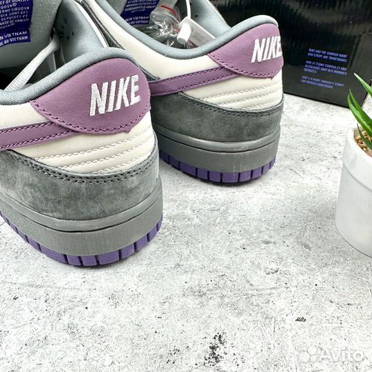 Кроссовки Nike sb dunk low purple pigeon