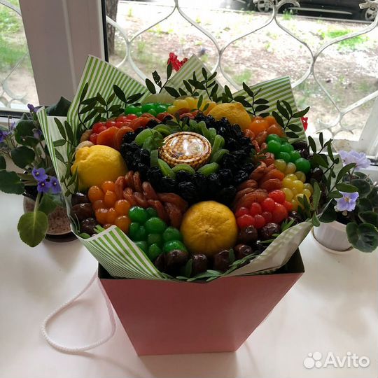 Фруктовый подарок, корзина фруктовая