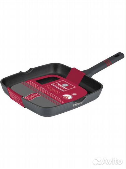 Сковорода гриль 28х4,3см Stripes Rondell