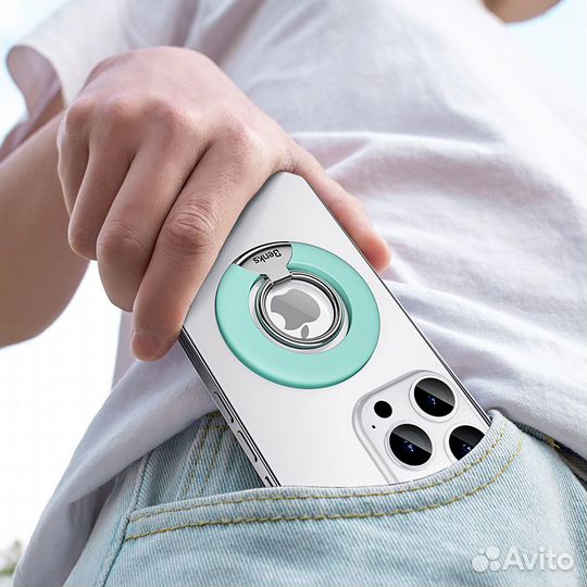 Benks Держатель магнитный для iPhone Зеленый