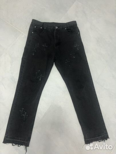 Chrome hearts x levis jeans