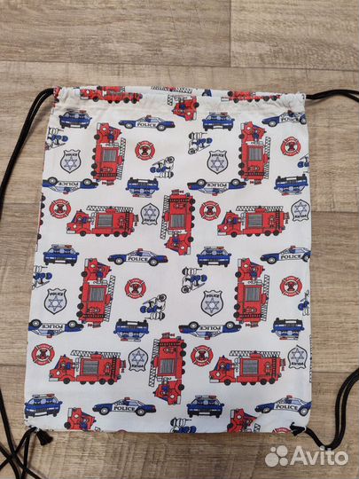 Мешок для обуви в детский сад ручной работы