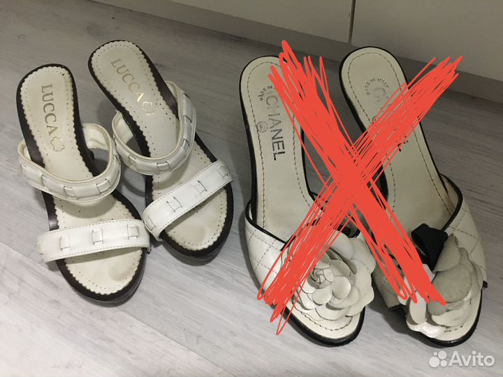 Босоножки Lucca кожаные