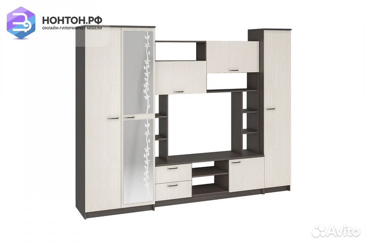 Стенка Марта-11 венге / дуб белфорд