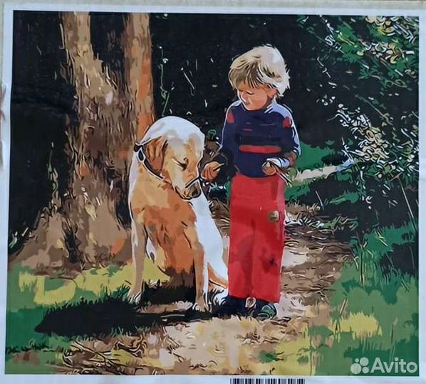 Картина по номерам новая