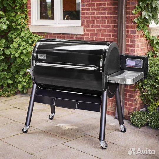 Гриль пеллетный weber smokefire EX6, чёрный