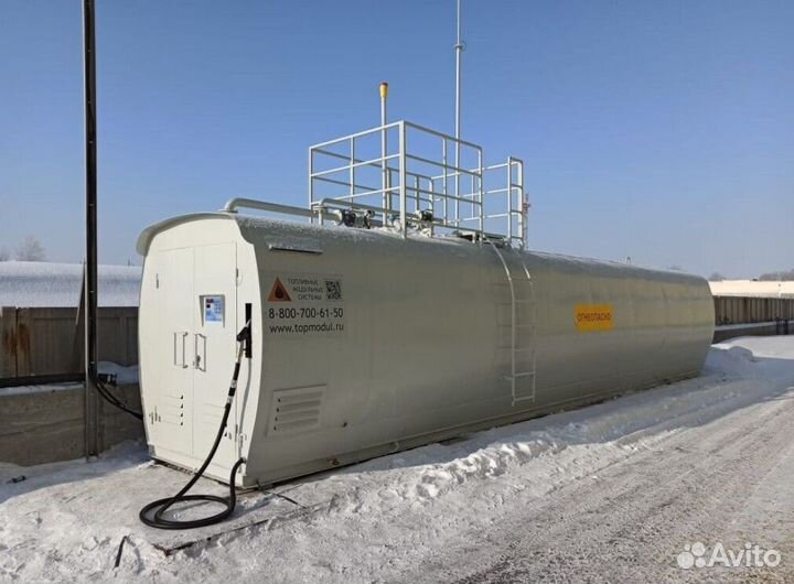 Контейнерная АЗС для нужд предприятия
