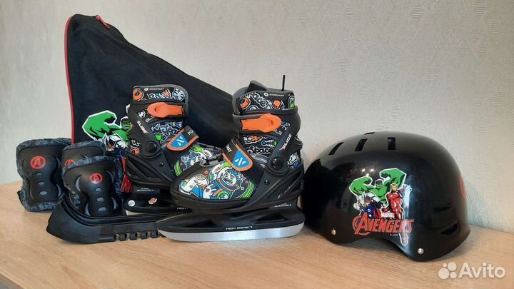 Коньки детские раздвижные Nordway 26-31р