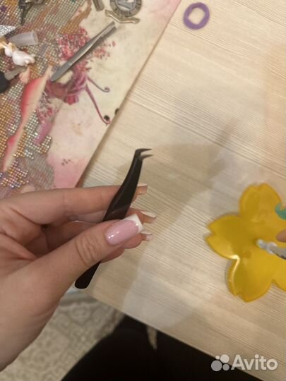 Enigma пинцет для наращивания ресниц