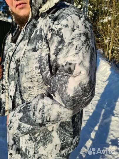 Костюм горка белый лес