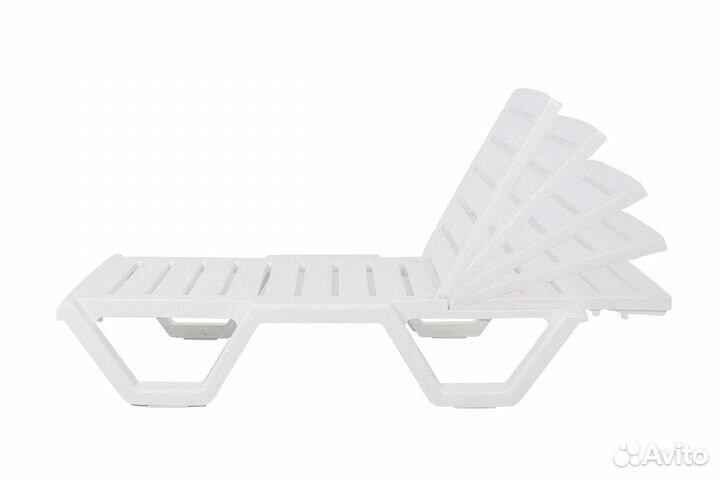 Шезлонг пластиковый 250кг