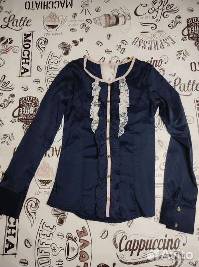 Изящные нарядные блузки 122, пакетом