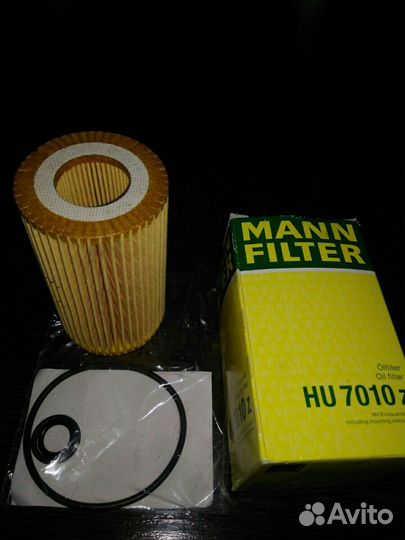 Фильтр масляный Mann HU7010z