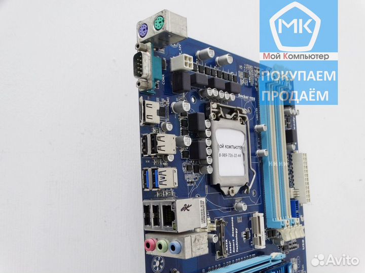 1155 Gigabyte GA-Z77P-D3 (Топ чипсет, разгон)