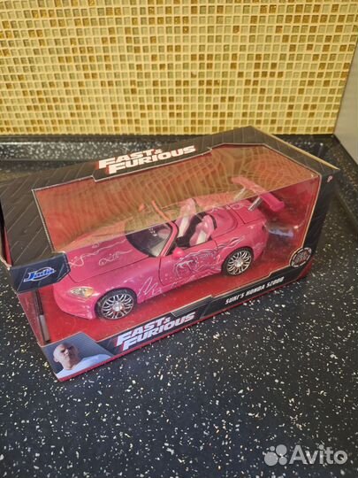 Honda S2000 1/24 jada Fast and Furious