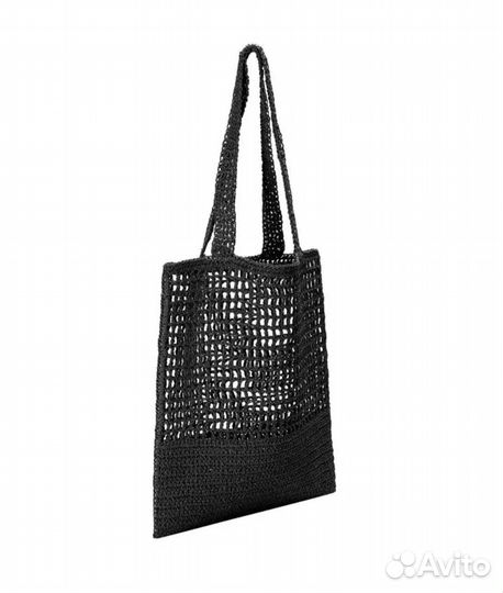 Сумка пляжная плетеная