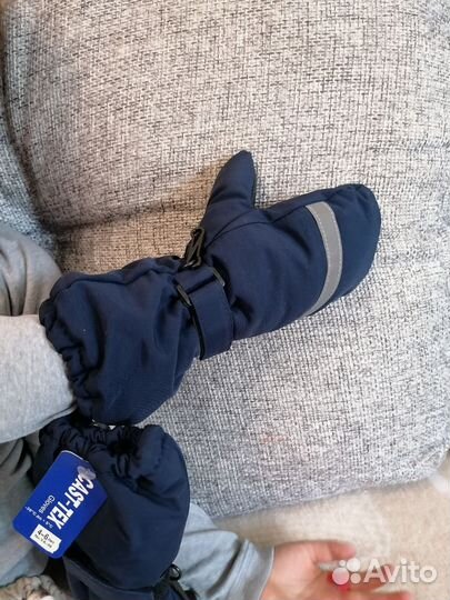 Варежки детские новые