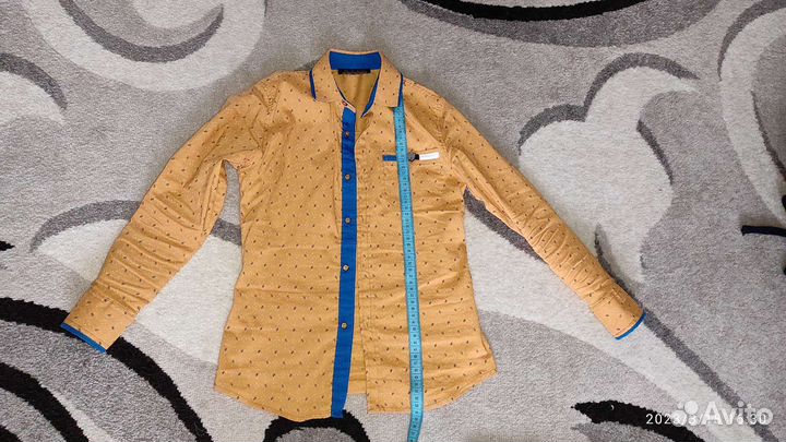 Рубашка на мальчика 128