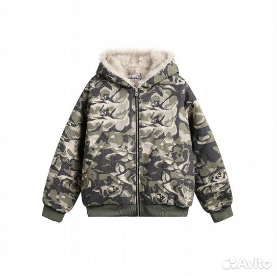 Бомбер camo с мехом Archive realtree