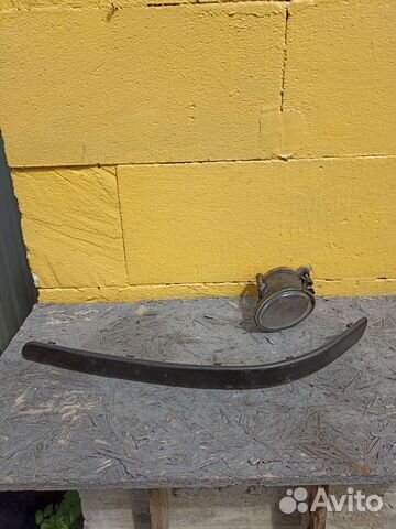 Бмв е39 м бампер туманка левая